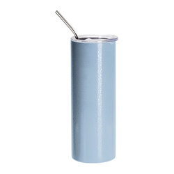 600 ml Becher mit rissigem Oberflächeneffekt für Sublimation - Blau