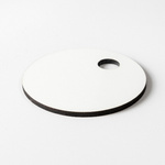 Namensplakette für Becher 480 / 600 / 540 / 750 ml, Hartfaser, Kreisrund, für die Sublimation