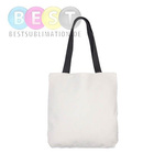 Tasche mit weißen Pailletten, 35 x 38 cm, für den Sublimationsdruck