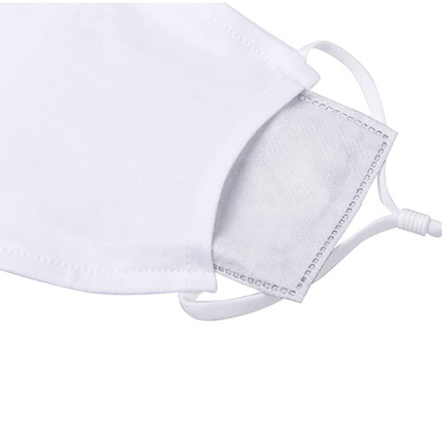 Gesichtsmaske, groß, mit Filter, für die Sublimation