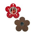 Foto-Rahmen, Magnet, MDF, Blume, für den Sublimationsdruck