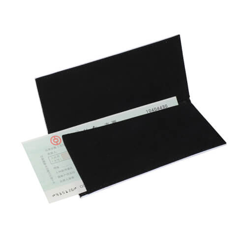 Checkkarten-Hülle, 16,5 x 7,5 cm, Kunstleder, für den Sublimationsdruck