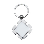 Schlüsselanhänger, Metall, für den Sublimationsdruck