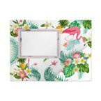 Tischdecke, Satin, Flamingo, für den Sublimationsdruck