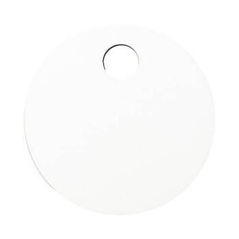 Namensplakette für Becher 480 / 600 / 540 / 750 ml, Hartfaser, Kreisrund, für die Sublimation