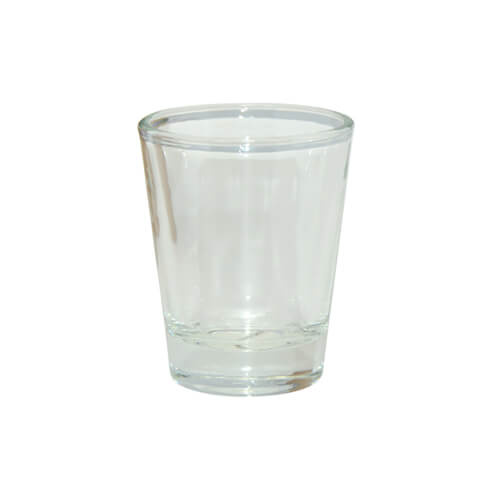 Schnapsglas 45 ml, Transparent, für den Sublimationsdruck