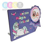 Foto-Rahmen, MDF, 19 x 13,5 cm, für den Sublimationsdruck.