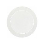 Teller 19 cm, Kunststoff, Weiß, für den Sublimationsdruck