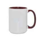 Tasse 450ml MAX, FUNNY,  A+, Bordeaux, für die Sublimation