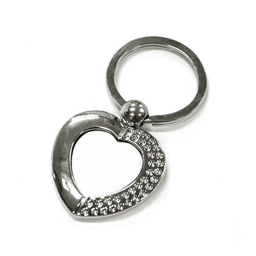 Schlüsselanhänger, Metall, für den Sublimationsdruck