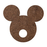 Namensplakette für Becher 480 / 600 / 540 / 750 ml, Hartfaser, Mickey, für die Sublimation