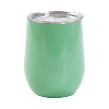 Glühweintasse, 360ml, Hellgrün, für die Sublimation