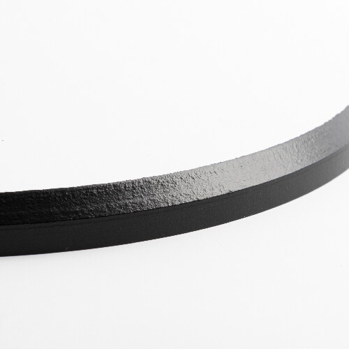 Foto-Rahmen, MDF, schwarzer Rand, ∅ 30,5 cm, für den Sublimationsdruck