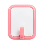 Aufhänger, Kunststoff, Rechteck, Groß, Rosa, für den Sublimationsdruck