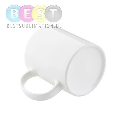 Tasse 330ml, Porzellan, Weiß A+, für die Sublimation