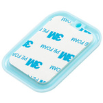 Aufhänger, Kunststoff, Rechteck, Groß, Blau, für den Sublimationsdruck