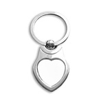 Schlüsselanhänger, Metall, für den Sublimationsdruck