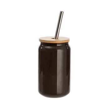 Glas 400 ml, Schwarz, Farbwechselnd bei Temperatureinfluss, für die Sublimation