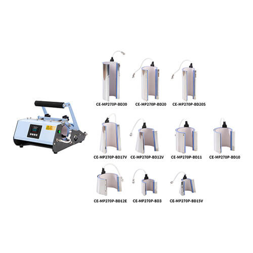 Presse, Tassen und Tumbler, Modell Elite Pro, 10 in 1, für den Sublimations- und Thermotransferdruck