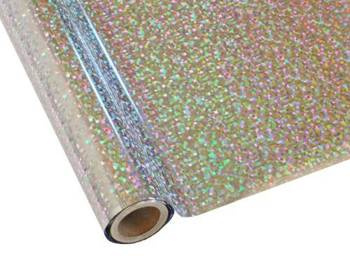 Hot Stamping-Folie, mit Muster, Cubism Silver