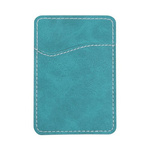 Kreditkartenhalter für Smartphones, Kunstleder, Grün, für den Sublimationsdruck