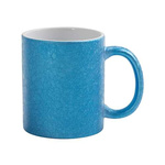 Becher 325 ml mit rissigem Oberflächeneffekt für Sublimation - Blau
