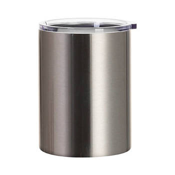 Kaffeebecher, Edelstahl, 400 ml, Silber, für die Sublimation