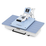 Halbautomatische Zwei-Stationen-Flachbettpresse OtterPro