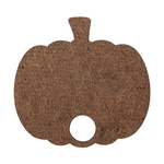 Namensplakette für Becher 480 / 600 / 540 / 750 ml, Hartfaser, Kürbis, für die Sublimation