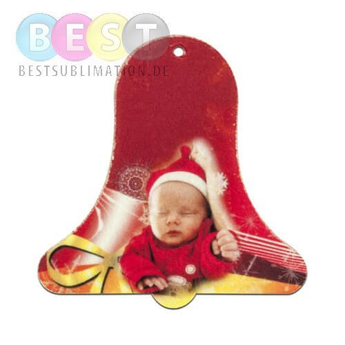 Anhänger, Filz, Glocke, für den Sublimationsdruck