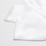 Krawatte, Weiß, 152 x 10 cm, für den Sublimationsdruck