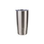 Thermostasse, Tumbler, 600 ml, Silber, für die Sublimation