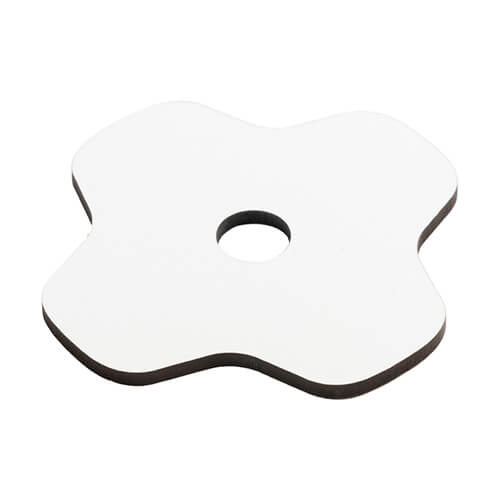 Namensschild für 1200 ml Becher, Hartfaser, Kleeblatt, für die Sublimation