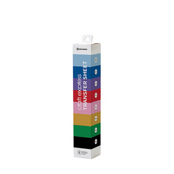 Transferfolien-Set, 8 Farben, Craft Express, 8 Blatt, 30,5 x 30,5 cm