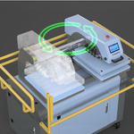 Zweistationen-Flachpresse OtterPro Air 40 x 50 cm