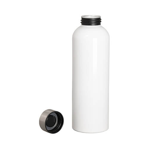 Trinkflasche, 700 ml, mit silbernem Verschluss, für die Sublimation