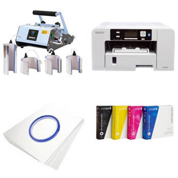 Drucker-Set Virtuoso SG500 + Elite Pro 4 in 1, für den Sublimationsdruck