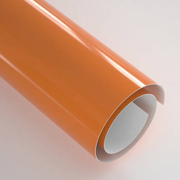 Selbstklebende Folie, 30,5 x 30,5 cm , 20 Blatt, Glossy Tangerine
