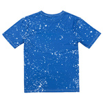 T-Shirt, Cotton-Like Bleached Starry Blue, für den Sublimationsdruck
