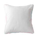 Kissenbezug, Bunt, Polar Fleece, 45 x 45 cm, für den Sublimationsdruck