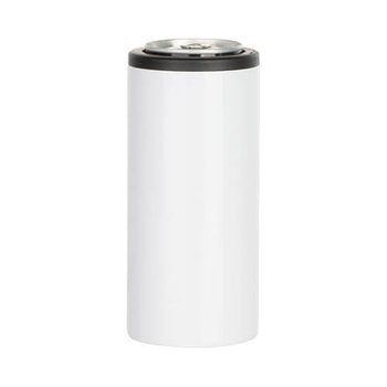 Bierflaschen-Behälter (Cooler), 350 ml, Weiß, für den Sublimationsdruck