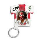 Schlüsselanhänger, Kunststoff, T-Shirt,  für den Sublimationsdruck