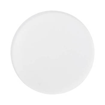 Namensschild, Acryl, Kreisrund, Ø 5,7 cm, Weiß, für den Sublimationsdruck
