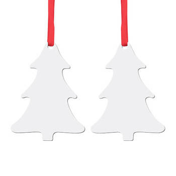 Anhänger, Doppelseitig, MDF, Christbaum, für den Sublimationsdruck