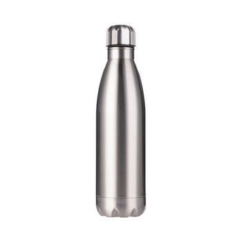 Trinkflasche, Edelstahl, Silber, 750 ml, für den Sublimationsdruck