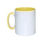 Tasse 300ml, FUNNY,  A+, Gelb, für die Sublimation