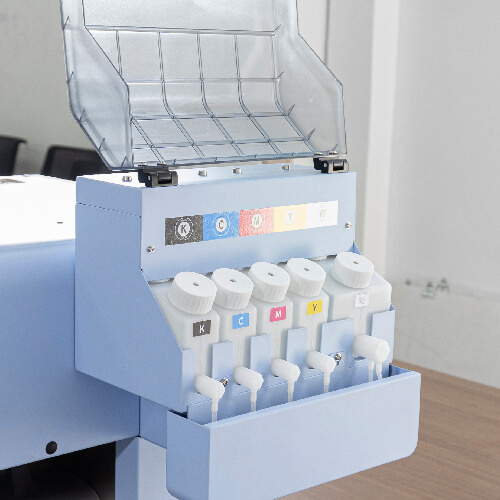 Otter 40DTF-Drucker mit zwei Epson i1600-Köpfen