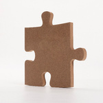 Foto-Rahmen, Puzzle-Teil, MDF, 17,7 x 22,7 cm, für den Sublimationsdruck