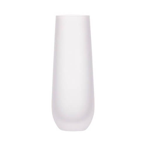Glas für Champagner, 300 ml, satiniert, für den Sublimationsdruck.