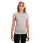 Damen T-Shirt, Solar, Kurzärmlig, Pearl Grey, für den Sublimationsdruck